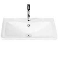 Раковина BelBagno 60 BB600/455-LV-MR-ALR Белая BB600/455-LV-MR-ALR