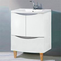Тумба под раковину BelBagno Alda 80 BB800SHVC/BL Bianco Lucido BB800SHVC/BL