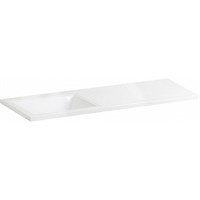 Раковина BelBagno 120 L BB1200/480-LV-MR-L Белая BB1200/480-LV-MR-L