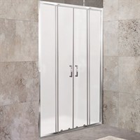 Душевая дверь BelBagno Unique 180 UNIQUE-BF-2-150/180-M-Cr профиль Хром стекло матовое UNIQUE-BF-2-150/180-M-Cr