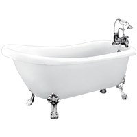 Акриловая ванна BelBagno 170х73 BB20-1700 без гидромассажа BB20-1700