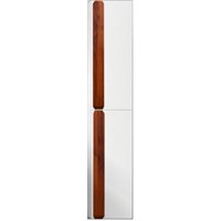Шкаф пенал BelBagno Aurora 33 AURORA-1600-2A-SC-BL-P-R подвесной Bianco Lucido без ручек AURORA-1600-2A-SC-BL-P-R