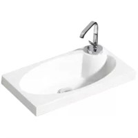 Раковина BelBagno Pietra Mini 46 BB-460-PM-LVB Белая BB-460-PM-LVB