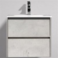 Тумба под раковину BelBagno Pietra 60 PIETRA-600-2C-SO-ST подвесная Stucco Cemento Leggero PIETRA-600-2C-SO-ST