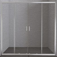 Душевая дверь BelBagno Unique 180 UNIQUE-BF-2-150/180-C-Cr профиль Хром стекло прозрачное UNIQUE-BF-2-150/180-C-Cr