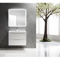 Тумба под раковину BelBagno Vittoria 80 Белая/Bianco Lucido VITTORIA-800-2C-SO-BL