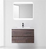 Тумба под раковину BelBagno Luce 80 подвесная 2 ящика Камень LUCE-800-2C-SO-PT