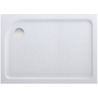 Акриловый поддон для душа BelBagno Tray L 120x80x15 Белый L с антискользящим покрытием TRAY-BB-AH-120/80-15-W-L