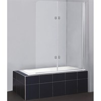 Шторка на ванну BelBagno Sela V-21 120 профиль Хром стекло прозрачное SELA-V-21-120/140-C-Cr