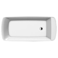 Акриловая ванна BelBagno BB304 167x75 Белая BB304