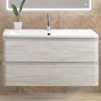 Тумба под раковину BelBagno ALBANO-900-2C-SO-RVB подвесная Rovere Vintage Bianco ALBANO-900-2C-SO-RVB