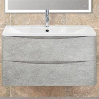 Тумба под раковину BelBagno ACQUA-900-2C-SO-CVG подвесная Cemento Verona Grigio ACQUA-900-2C-SO-CVG