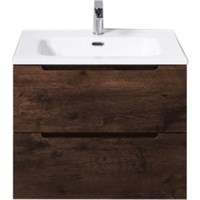 Тумба под раковину BelBagno ETNA 39-600/390-2C-SO-RW-P подвесная Rovere Moro ETNA39-600/390-2C-SO-RW-P