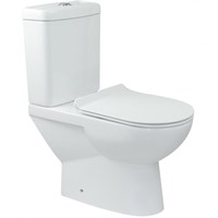 Унитаз компакт BelBagno Ricco BB275CPR без бачка и сиденья BB275CPR