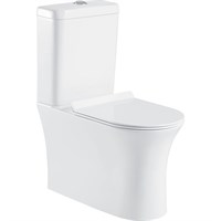 Унитаз компакт BelBagno Ancona BB1224CPR-P без бачка и сиденья BB1224CPR-P