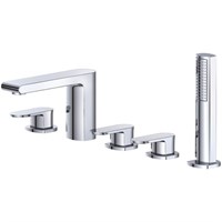 Смеситель на борт ванны BelBagno Terra TER-VI5-CRM Хром TER-VI5-CRM