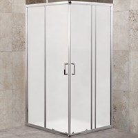 Душевой уголок BelBagno Unique 100х100 UNIQUE-A-2-85/100-M-Cr профиль Хром стекло матовое UNIQUE-A-2-85/100-M-Cr