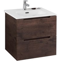 Тумба под раковину BelBagno ETNA 39-500/390-2C-SO-RW-P подвесная Rovere Moro ETNA39-500/390-2C-SO-RW-P