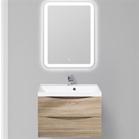 Тумба под раковину BelBagno Marino 70 MARINO-700-2C-SO-WO-P подвесная Rovere Bianco MARINO-700-2C-SO-WO-P