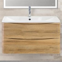 Тумба под раковину BelBagno ACQUA-900-2C-SO-RR подвесная Rovere Rustico