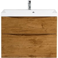 Тумба под раковину BelBagno Marino 80 MARINO-H60-800-2C-SO-RN-P подвесная Rovere Nature MARINO-H60-800-2C-SO-RN-P