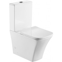Унитаз компакт BelBagno Marmi BB052CPR без бачка и сиденья BB052CPR