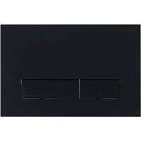 Клавиша смыва BelBagno Marmi BB012-MR-NERO.M Черная матовая BB012-MR-NERO.M