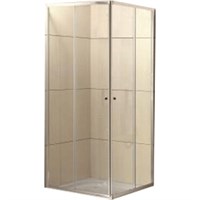 Душевой уголок BelBagno UNO-195-AH-2-120/80-C-Cr 120x80 профиль Хром стекло прозрачное