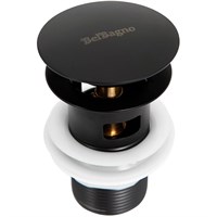 Донный клапан BelBagno BB-SAT-NERO Сlick-Сlack Черный матовый BB-SAT-NERO