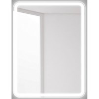 Зеркало BelBagno SPC-MAR 60 с кнопочным выключателем с подсветкой SPC-MAR-600-800-LED-BTN