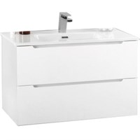 Тумба под раковину BelBagno ETNA 39-800/390-2C-SO-BL-P подвесная Bianco Lucido ETNA39-800/390-2C-SO-BL-P