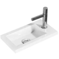 Раковина BelBagno Pietra Mini 40 BB-400-PM-LVB Белая BB-400-PM-LVB