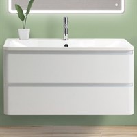 Тумба под раковину BelBagno ALBANO-900-2C-SO-BL подвесная Bianco Lucido ALBANO-900-2C-SO-BL