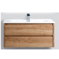 Тумба под раковину BelBagno Kraft 100 KRAFT-1000-2C-SO-RNN подвесная Натуральный дуб Небраска KRAFT-1000-2C-SO-RNN