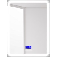Зеркало BelBagno SPC-MAR-600-800-LED-TCH-RAD с подсветкой с сенсорным выключателем с bluetooth с термометром с радио SPC-MAR-600-800-LED-TCH-RAD