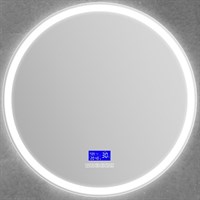 Зеркало BelBagno SPC-RNG-700-LED-TCH-RAD с подсветкой с сенсорным выключателем с bluetooth с термометром с радио SPC-RNG-700-LED-TCH-RAD