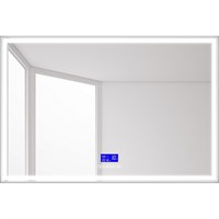 Зеркало BelBagno SPC-GRT-1200-800-LED-TCH-RAD с подсветкой с сенсорным выключателем с bluetooth с термометром с радио SPC-GRT-1200-800-LED-TCH-RAD