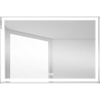 Зеркало BelBagno SPC-GRT-900-600-LED-TCH-WARM с подсветкой с подогревом с сенсорным выключателем SPC-GRT-900-600-LED-TCH-WARM