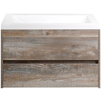 Тумба под раковину Art&Max Family-900-2C-SO-PE подвесная Бетон Экзотик Family-900-2C-SO-PE