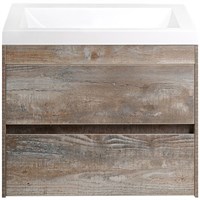 Тумба под раковину Art&Max Family-580-2C-SO-PE подвесная Бетон Экзотик Family-580-2C-SO-PE