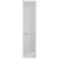 Шкаф пенал Art&Max Platino AM-Pla-400-1600-1D-R-L-DS-F с сенсорным выключателем Белый AM-Pla-400-1600-1D-R-L-DS-F