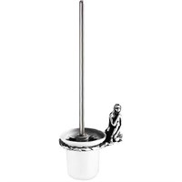Ершик для унитаза Art&Max Juno AM-B-0711-T Серебро AM-B-0711-T