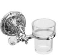 Стакан для зубных щеток Art&Max Barocco Crystal AM-1787-Cr-C Хром AM-1787-Cr-C