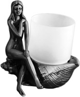 Стакан для зубных щеток Art&Max Juno AM-B-0071D-T Серебро AM-B-0071D-T