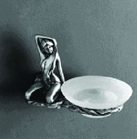 Мыльница Art&Max Juno AM-B-0715 Серебро AM-B-0715-T
