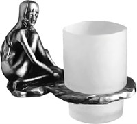 Стакан для зубных щеток Art&Max Juno AM-B-0714 Серебро AM-B-0714-T