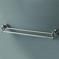 Полотенцедержатель Art&Max Rose AM-B-0918-T Серебро AM-B-0918-T