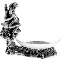 Мыльница Art&Max Romantic AM-B-0081C-T Серебро AM-B-0081C-T