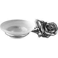 Мыльница Art&Max Rose AM-B-0915-T Серебро AM-B-0915-T