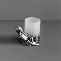 Стакан для зубных щеток Art&Max Tulip AM-B-0082D-T Серебро AM-B-0082D-T